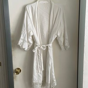 Lace Bridal Robe